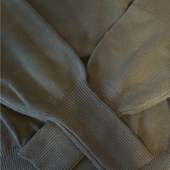 French Connection Mock Turtleneck Forest Green Sweater, size M - Picture 6 of 6
